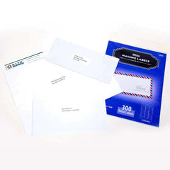 White Address Labels 1″ X 2 5/8″ (300/Pack)